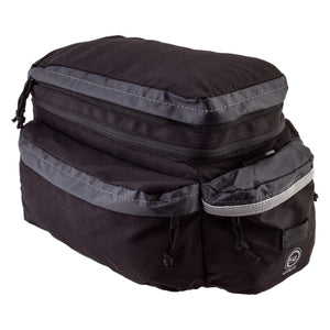 Sunlite Bags Sunlite Utili-T Rackbag II Expandable Velcro Straps 14.5x9.5x8` 1196 c.i. Black/Grey