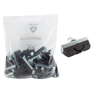 Sunlite Brake Pads Sunlite Bulk Bag of 50 (25pr)  35mm Black Bag of 25pr