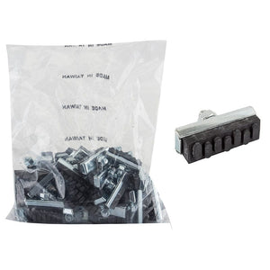 Sunlite Brake Pads Sunlite Bulk Economy Brake Pads  Black Bag of 25pr