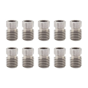 Sunlite Brakes Sunlite PT34 Brake Flare Nut PT34 Bag of 10 M9x1.25 Magura Flared Nut