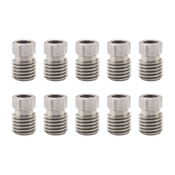 Sunlite Brakes Sunlite PT34 Brake Flare Nut PT34 Bag of 10 M9x1.25 Magura Flared Nut