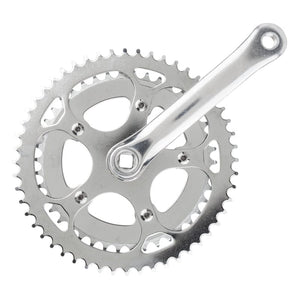 Sunlite Cranksets and Arms Sunlite Alloy Double 170x52/42 122 SQR JIS crankset silver