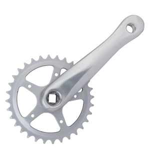 Sunlite Cranksets and Arms Sunlite Alloy Single Speed 152x32 113 SQR JIS crankset silver