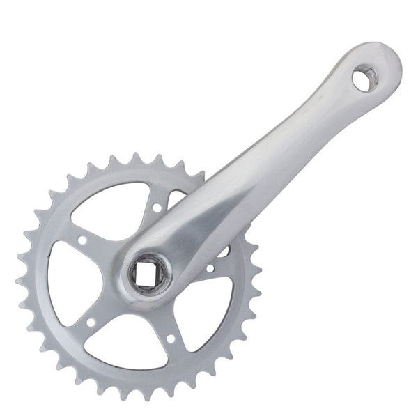 Sunlite Cranksets and Arms Sunlite Alloy Single Speed 152x32 113 SQR JIS crankset silver