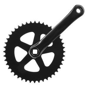 Sunlite Cranksets and Arms Sunlite Alloy Single Speed 170x44 (3/32) 113 SQR JIS crankset black
