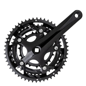 Sunlite Cranksets and Arms Sunlite Alloy Triple 170x52/42/30 113 SQR JIS crankset black