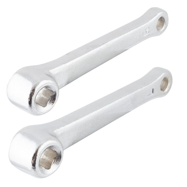 Sunlite Cranksets and Arms Sunlite Steel L&R Cotterless Arms 4` SQR JIS crankset silver