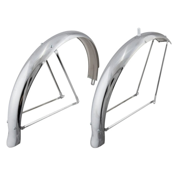 Sunlite Fenders Sunlite Cruiser Full Pair Cruiser 26` x 75mm Chrome 64mm / 2.50`