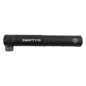 Sunlite Floor Pumps Sunlite Swifty Mini  PV/SV 80psi Black