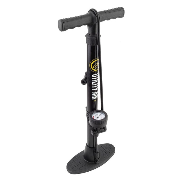 Sunlite Floor Pumps Sunlite Utili-T Air with Gauge  2` Analog SV 160psi Steel Black