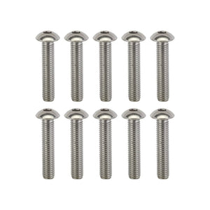 Sunlite Hardware Sunlite Stainless Steel Button Head Bolts M5 x 25 Bag of 10