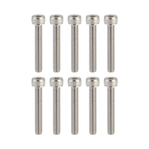 Sunlite Hardware Sunlite Stainless Steel Socket Cap Bolts M4 x 25 M4x.75mm TP Bag of 10