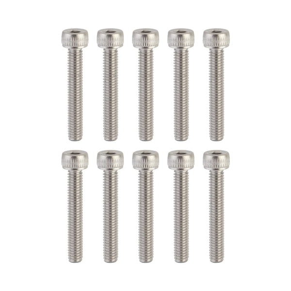 Sunlite Hardware Sunlite Stainless Steel Socket Cap Bolts M4 x 25 M4x.75mm TP Bag of 10