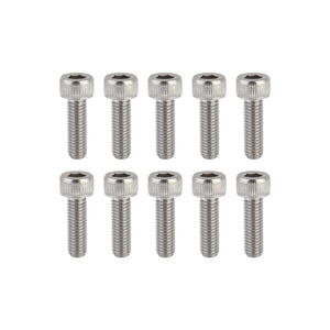 Sunlite Hardware Sunlite Stainless Steel Socket Cap Bolts M5 x 16 M5x.80mm TP Bag of 10