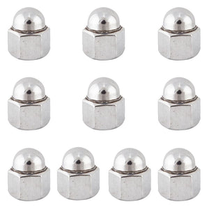 Sunlite Hubs Sunlite Sunlite Axle Nuts Front/Rear 3/8` x 26t Chromoly Sil