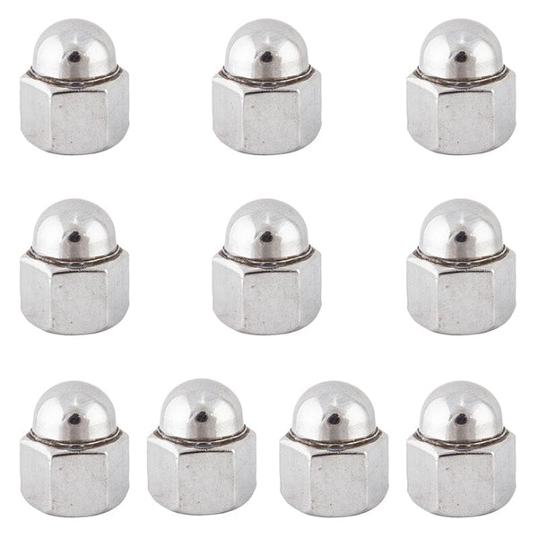 Sunlite Hubs Sunlite Sunlite Axle Nuts Front/Rear 3/8` x 26t Chromoly Sil
