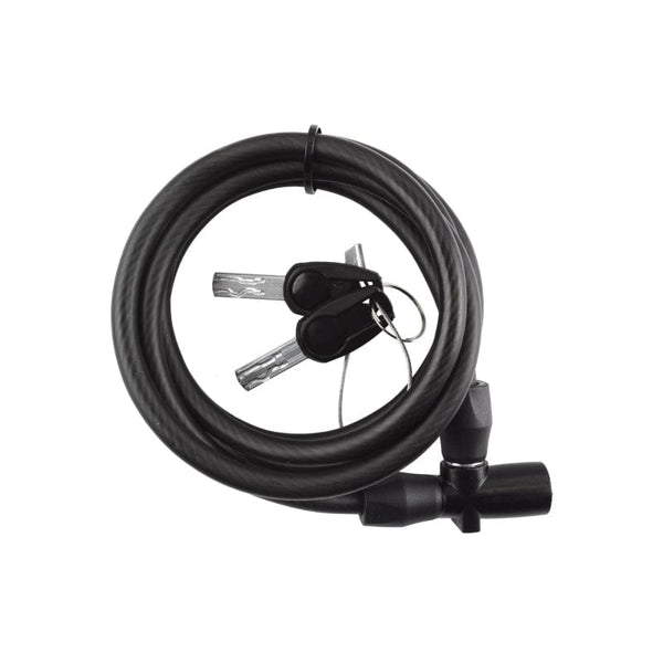 Sunlite Locks Sunlite Quick-Lock Key/Cable Lock 8mm 5`/152.4cm Key Blk