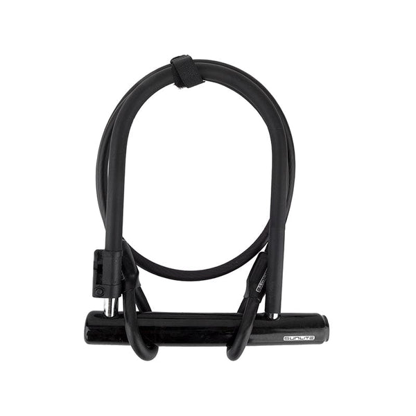 Sunlite Locks Sunlite Standard U-Lock 12mm 5x7.75`/12.7x19.68cm Key Blk Included