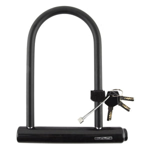 Sunlite Locks Sunlite Standard U-Lock Bulk  4x7.75`/10.16x19.68cm Blk
