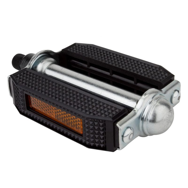 Sunlite Pedals Sunlite Classic Block 1/2` Loose Ball Black/Silver