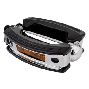 Sunlite Pedals Sunlite Classic Bow Pedals 1/2` Black/Silver