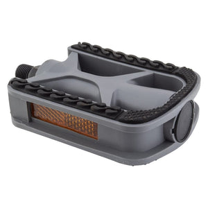 Sunlite Pedals Sunlite Non-Slip 1/2` Loose Ball Grey/Black Composite 108x75x25mm