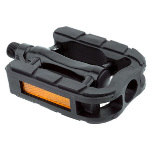 Sunlite Pedals Sunlite Urban Non-Slip 9/16` Black Alloy 108x75x23mm