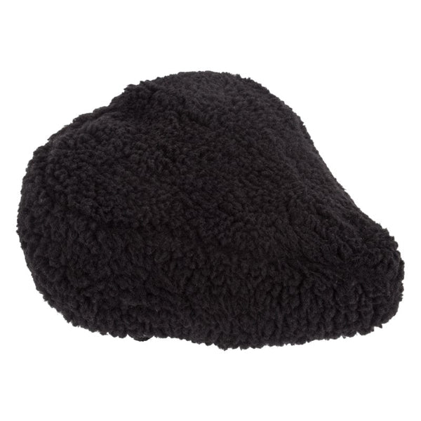 Sunlite Saddles Sunlite Fur Seat Cover Cruiser Black 10.5x10.25`