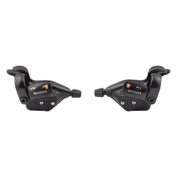 Sunlite Shifters Sunlite UtiliT Sport Trigger Shifter  Pair 3x8s 2 to 1 Blk