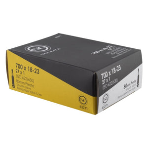 Sunlite Tube Sunlite Standard Presta Valve 700x18-23 (27x1) PV 80mm 0d Smooth Removable 22mm 0.9mm
