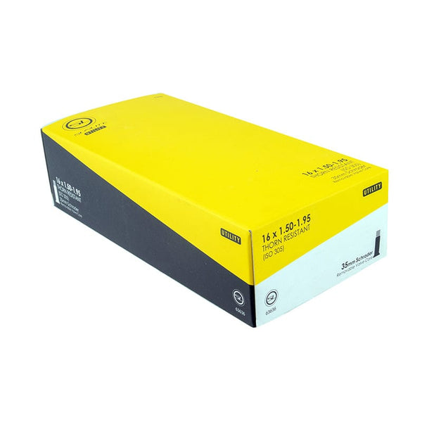 Sunlite Tube Sunlite Utili-T Thorn Resistant Schrader Valve Tubes 16x1.50-1.95 SV 35mm 0d Smooth Removable 39mm 3.7mm/1.7mm