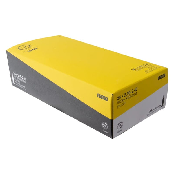 Sunlite Tube Sunlite Utili-T Thorn Resistant Schrader Valve Tubes 24x2.00-2.40 SV 48mm 0d Smooth Removable 54mm 3.7mm/1.7mm