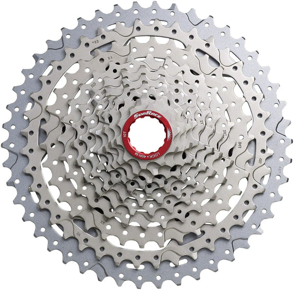 Sunrace Cassettes and Cogs 10-46T / Metallic Silver SunRace CSMX9X 11-Speed Cassette