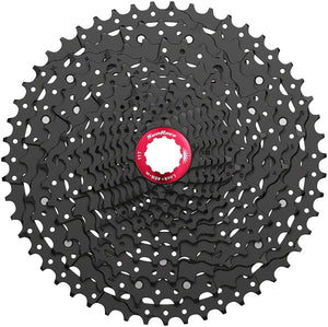 SunRace Cassettes and Cogs 11-51T / ED Black SunRace CSMZ903 Cassette - 12-Speed 11-51t Metallic Silver
