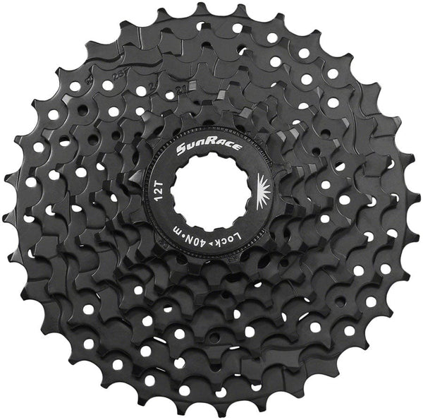 SunRace Cassettes and Cogs SunRace M400 Cassette - 8-Speed 12-32t ED Black