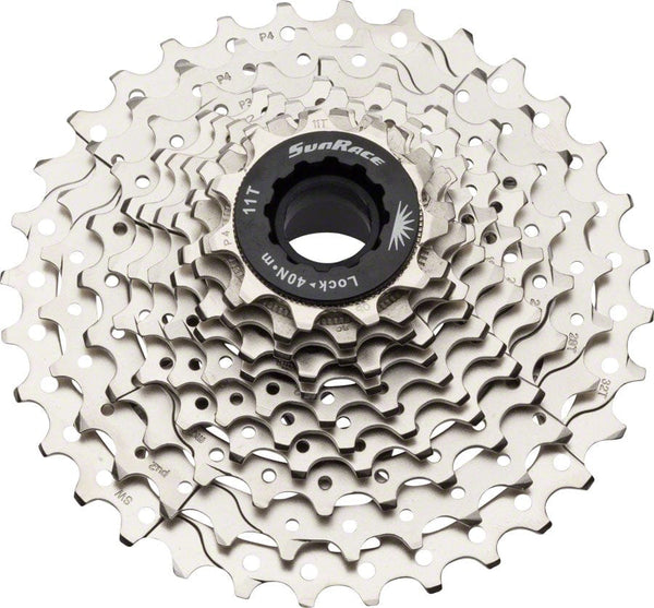 SunRace Cassettes and Cogs SunRace RS3 Cassette - 11 Speed 11-32t Silver