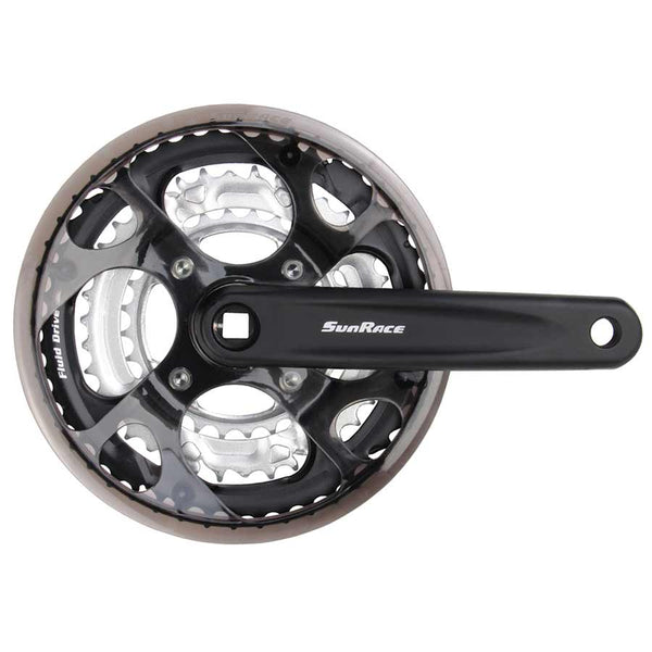 Sunrace Cranksets and Arms Sun Race FCM300 Crankset 48/38/28T 170mm