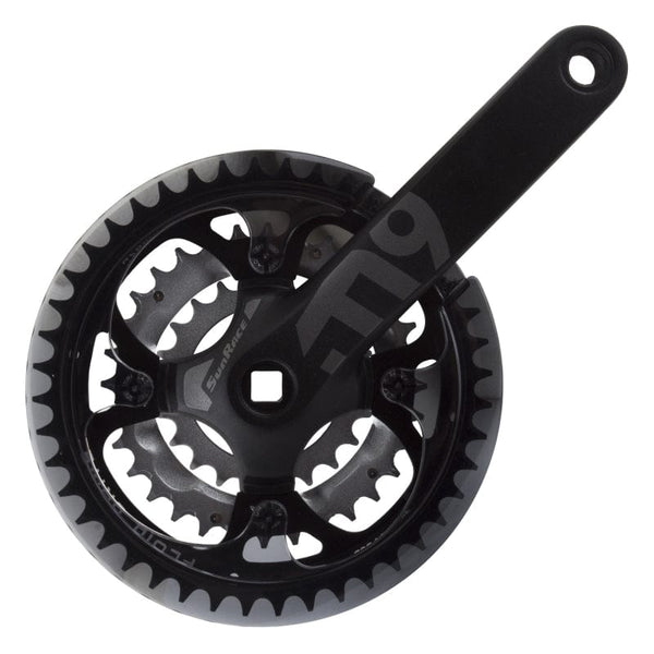 Sunrace Cranksets and Arms Sunrace FC-M914 175x44/32/22 118 SQR JIS crankset black/silver