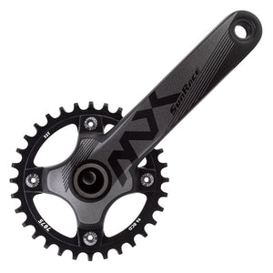 Sunrace Cranksets and Arms Sunrace FC-MXOU 175x32 24mm crankset black