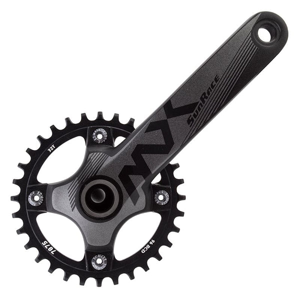 Sunrace Cranksets and Arms Sunrace FC-MXOU 175x32 24mm crankset black
