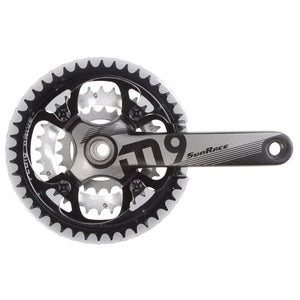 Sunrace Cranksets and Arms Sunrace FCM954 9sp Crankset 22/32/44t 175mm Black