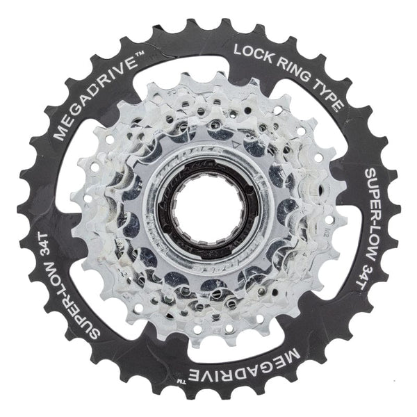 Sunrace Freewheels Sunrace MF-M4S Freewheel 13-34t 7sp Chrome
