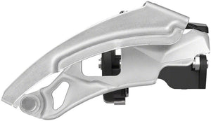 SunRace Front Derailleurs and Parts SunRace M300 Front Derailleur - 7/8-Speed Triple Dual Pull 34.9/31.8/28.6mm Clamp Band Silver