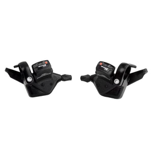 Sunrace Shifters Sunrace DL-M33 Trigger Shifter DLM33 Pair 3x7sp 2 to 1 Blk 310g
