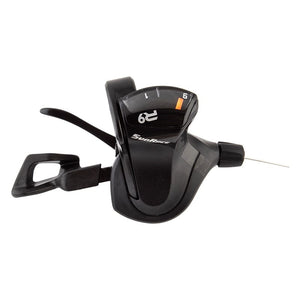 Sunrace Shifters Sunrace DLR933 Flat Bar Trigger Shifter  Right 9sp 2 to 1 Blk 139g