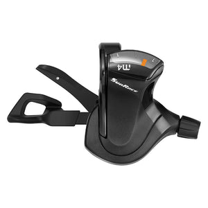 Sunrace Shifters Sunrace M403 Trigger Shifter DLM403 Right 7sp 2 to 1 Blk