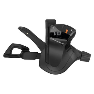 Sunrace Shifters Sunrace M403 Trigger Shifter DLM403 Right 8sp 2 to 1 Blk
