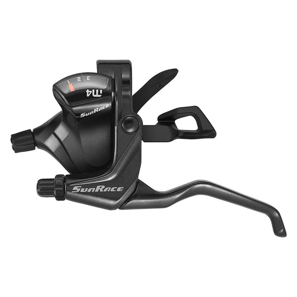 Sunrace Shifters Sunrace M406 V Brake/Trigger Shifter STM406 Left 3sp V Brake Blk 220g