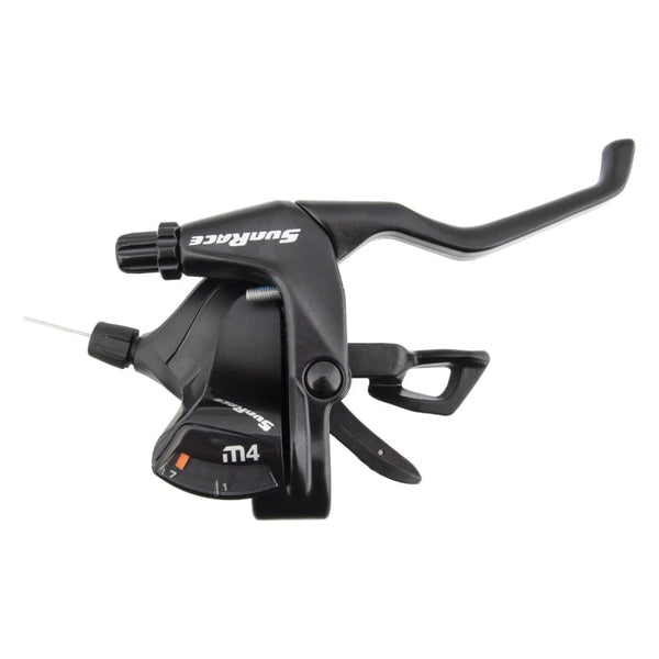 Sunrace Shifters Sunrace M406 V Brake/Trigger Shifter STM406 Right 7sp V Brake Blk 219g