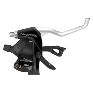 Sunrace Shifters Sunrace M406 V Brake/Trigger Shifter STM406 Right 8sp V Brake Blk 219g